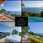 Villa vue mer panoramique à Carqueiranne