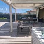 Villa sur le toit, T5 avec garage (4 voitures) – vue mer et collines/ville