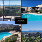 Villa vue dégagée mer et collines & Piscine