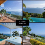 Panoramic sea view villa in Carqueiranne