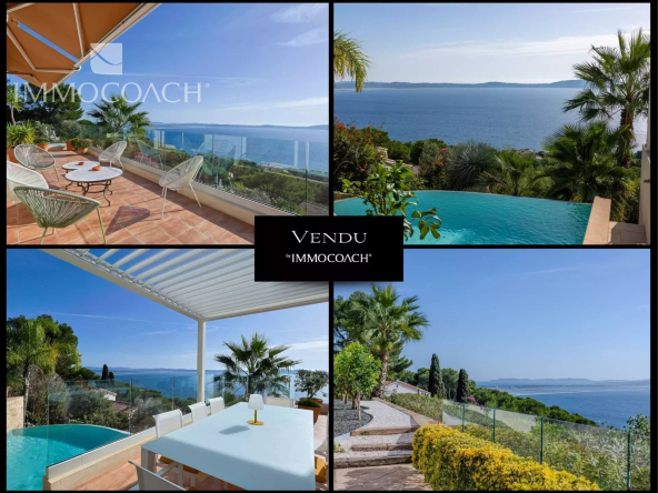 Villa vue mer panoramique à Carqueiranne