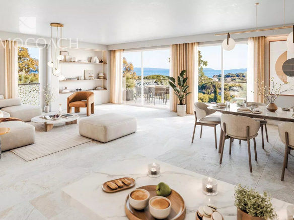 5-room apartment with garage in Saint Clair, Le Lavandou