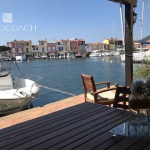 Charming corner T3 pearl house - 12m mooring - Grima port