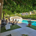 Villa T4 on one level with swimming pool and garage in Saint Tropez