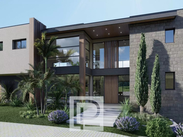 Terrain avec permis purgé pour une superbe villa contemporaine à deux pas de Mougins Village