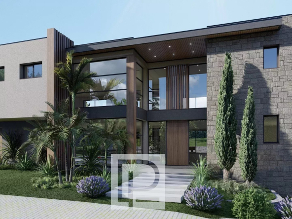 Terrain avec permis purgé pour une superbe villa contemporaine à deux pas de Mougins Village