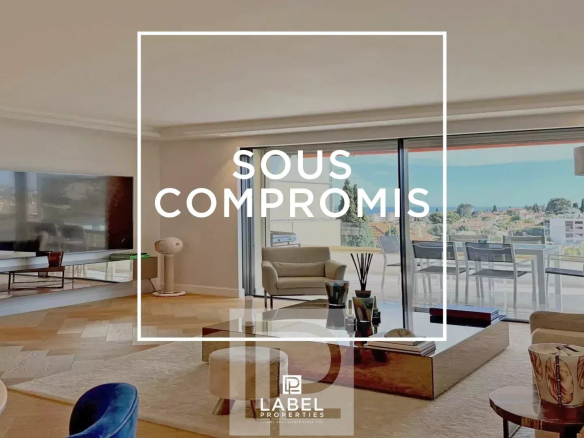 Secteur Cannet Europe – Appartement rénové avec très jolie vue dégagée