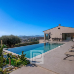 Villa moderne avec vue mer panoramique à 15mn de la Croisette