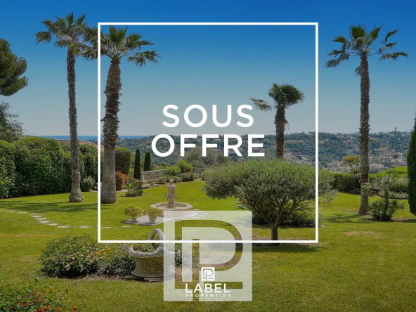 Gros potentiel pour cette villa néo-provençale avec vue