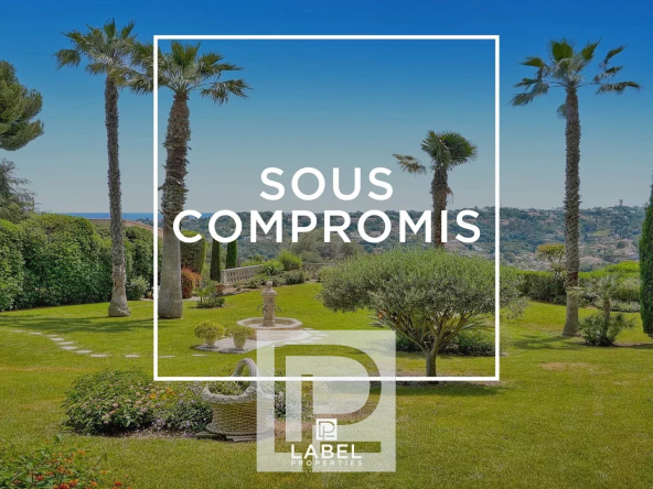 Gros potentiel pour cette villa néo-provençale avec vue