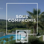 Superbe villa d’architecte avec vue panoramique proche Mougins et bord de mer