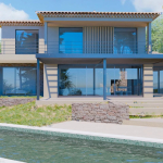 Villa neuve vue mer, Centre de Sainte-Maxime