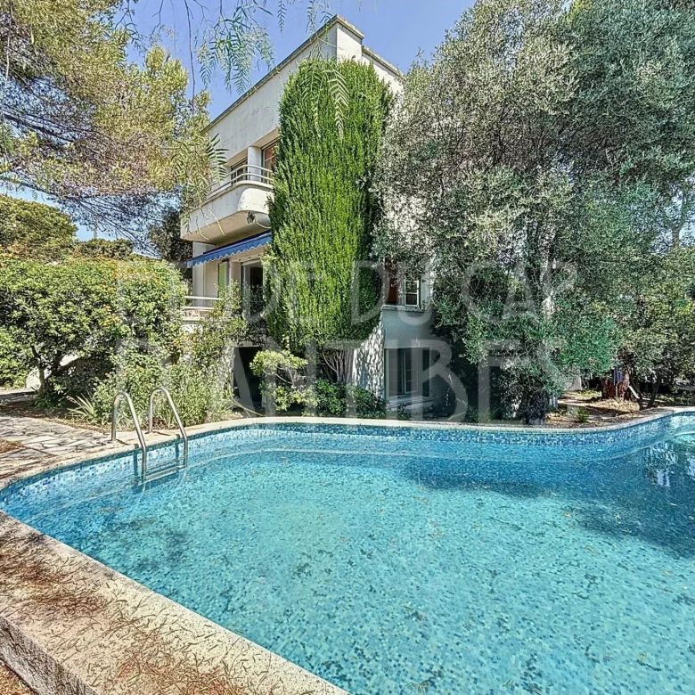 Cap d’Antibes – Villa Méditerranéenne – Vue Mer