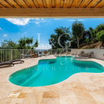 Contemporary elegance with panoramic views of Esterel and the sea