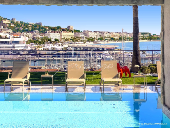 À Vendre Villa d’Exception avec Piscine, Vue Dominante Cannes/Croisette, 857.15m²
