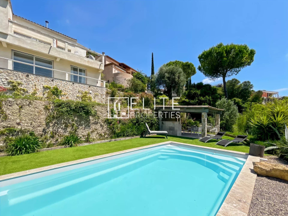 VILLA 8P de 175m² + PISCINE CALME ABSOLU –  MOUGINS