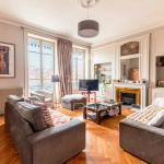 Superb Haussmannian apartment, banks of the Rhône with view of Fourvière