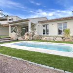 T4 villa with swimming pool 3 km from the beaches of Porto-Vecchio