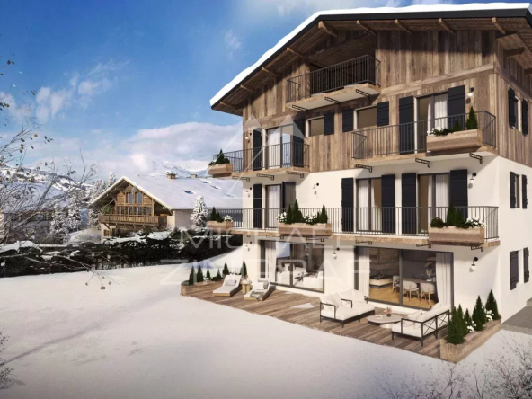 Chalet rénové Premium – Megève à pied – Calme & vue panoramique