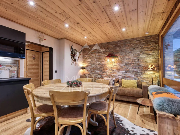 Appartement rénové – Proche centre Megève & au calme