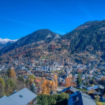 Terrain constructible – Centre Saint-Gervais-Les-Bains – Tout à pied – Calme & vue dégagée