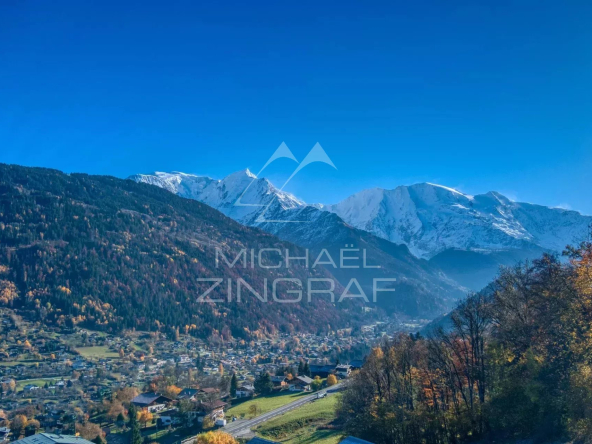 Terrain constructible – Saint-Gervais-Les-Bains – Calme & vue panoramique