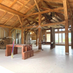 Ferme ancienne rénovée Combloux – Vue panoramique – Séjour cathédrale et huit chambres