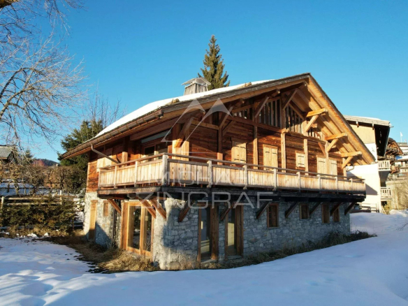 Megève coeur de village – Authentique ferme à aménager