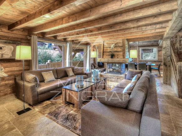 Chalet Mont d’Arbois Prestige – Vue, calme et rénové