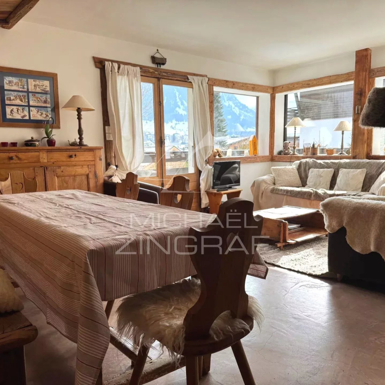Appartement rénové – Proche centre Megève & au calme