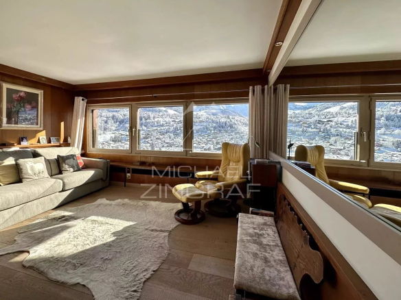 3-room apartment – ​​Ski-in/ski-out – Everything within walking distance – Quiet and panoramic view