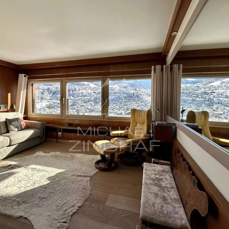 Megève Jaillet “everything within walking distance” – 2-bedroom apartment – ​​Quiet view – “A real gem”