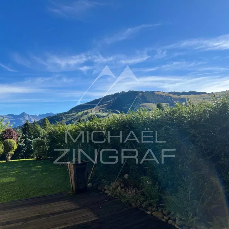 Chalet a rénover – Centre Saint-Gervais-Les-Bains – Tout à pied – Calme & vue dégagée