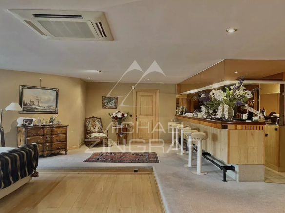 Large ground-floor apartment – ​​Ski-in/ski-out – Megève Jaillet Prestige village within walking distance