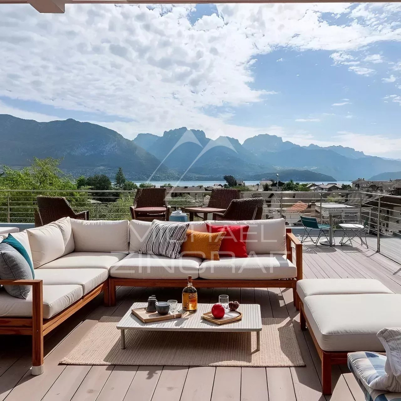 Ferme ancienne avec PC habitation – Vue panoramique Mont Blanc – Potentiel de rénovation