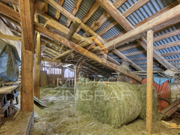 Ferme ancienne à rénover – Ski “in & out”  – Authenticité – Vue – Calme