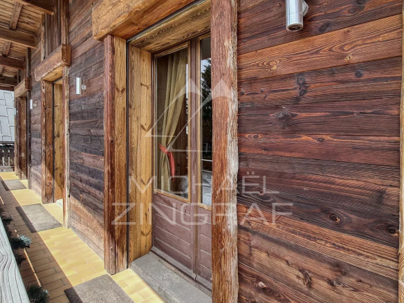 Appartement centre Village Megève, dernier étage