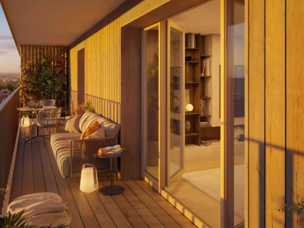 Beautiful new 2 rooms with a balcony in Meudon Bellevue!