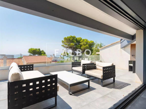 Maison contemporaine 200m² avec vue mer à Carry-le-Rouet