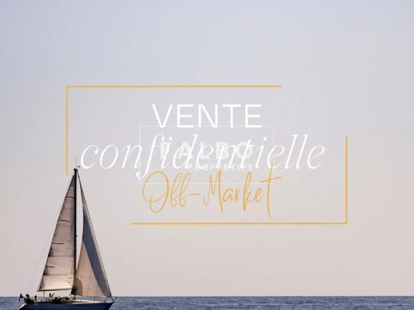 Off Market Première ligne mer – Carry-le-Rouet