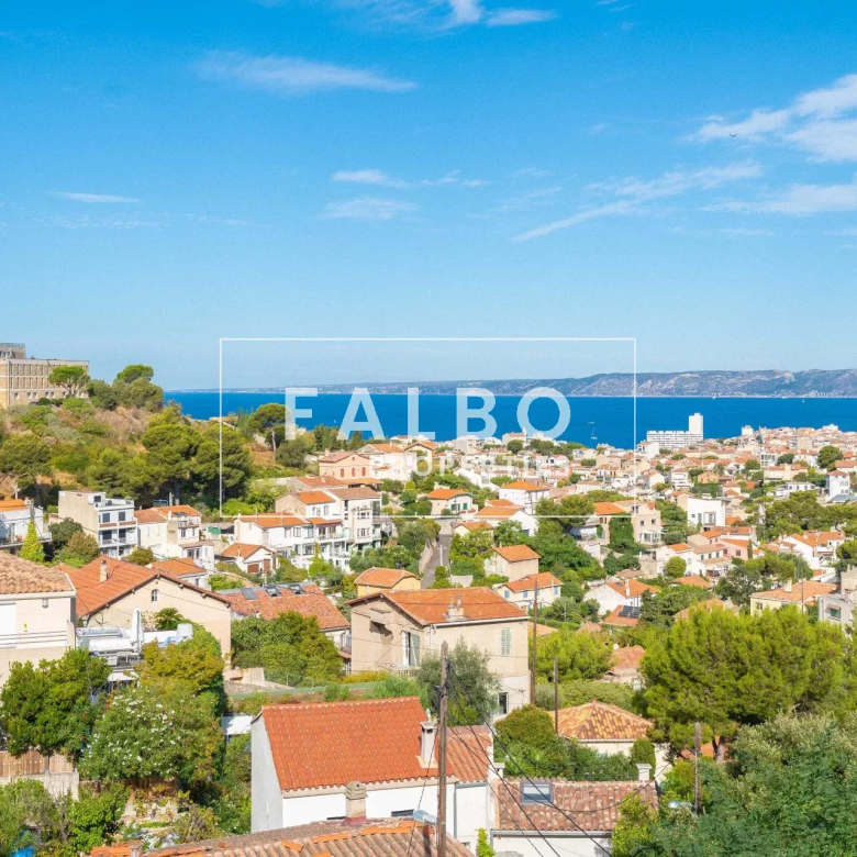 Villa vue dominante mer au calme avec tennis piscine La Ciotat
