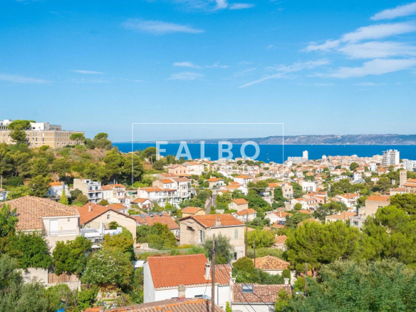 Maison d’architecte avec vue mer Roucas Blanc Marseille 7e