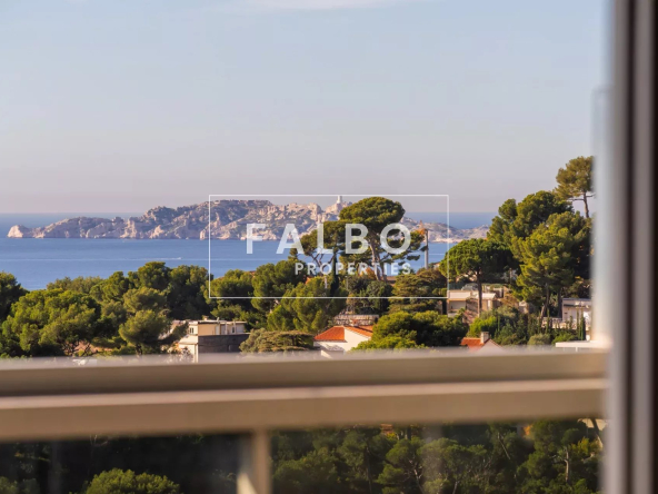 Apartment sea view Terrace Les Jardins de Thalassa Marseille 8 °