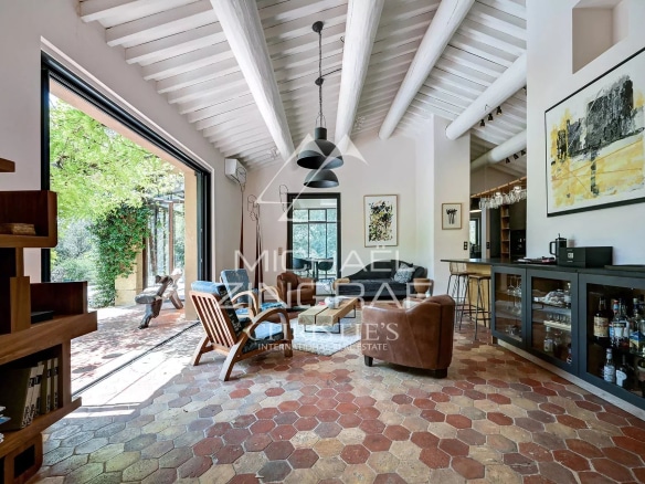 Interior of a spacious property with bright reception areas and modern decor.