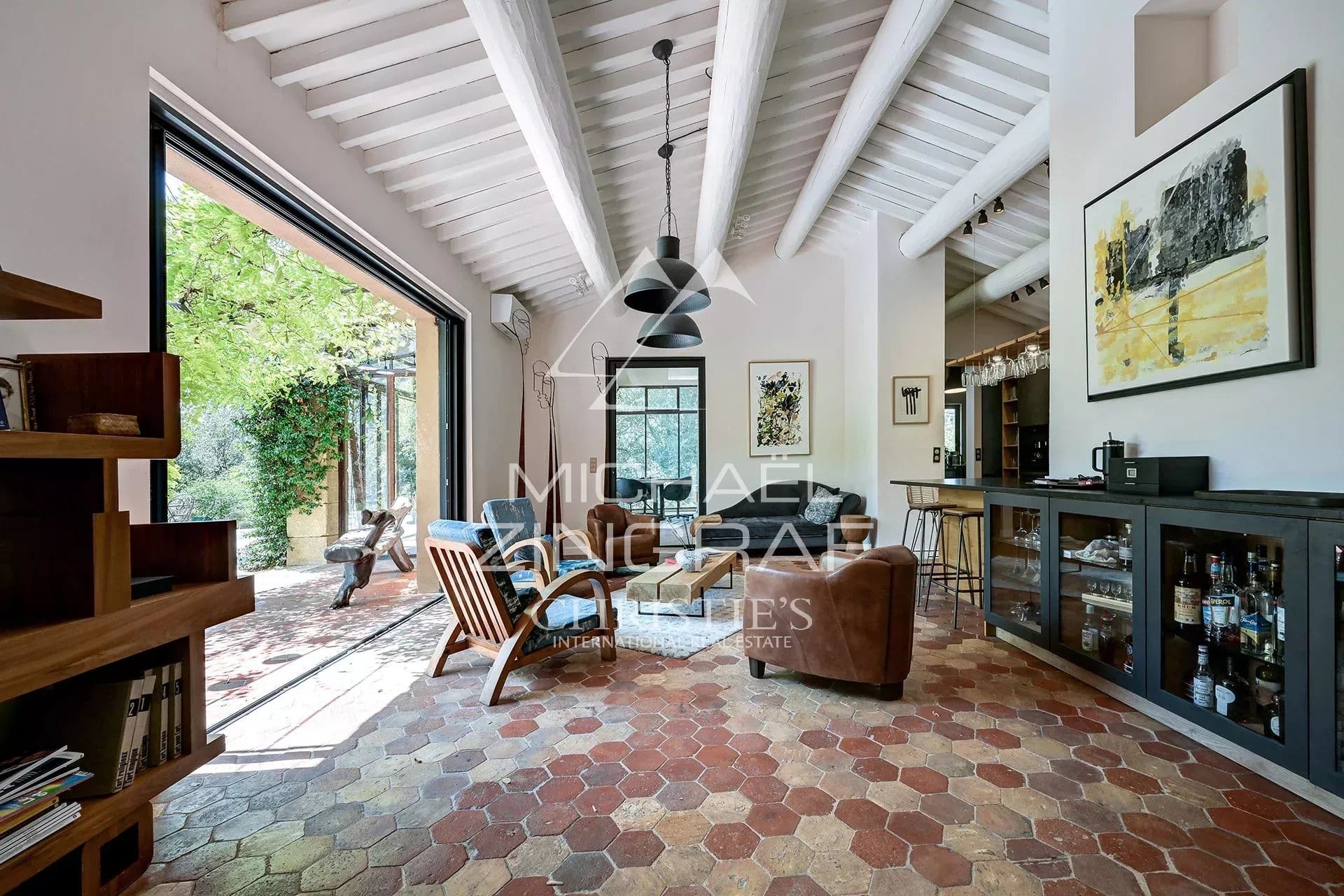 Interior of a spacious property with bright reception areas and modern decor.