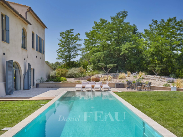 Luberon sud – Maison rénovée avec vue