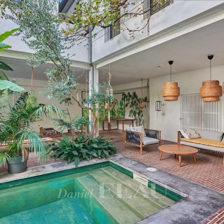 Marseille 7ème – Maison singulière avec jardin