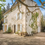 Stone farmhouse with view