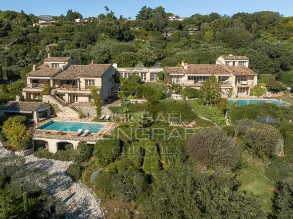 Saint-Paul-de-Vence – Exceptionnelle propriété dans domaine privé