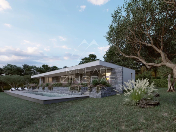 Proche Saint-Paul-de-Vence – Terrain constructible avec vue panoramique